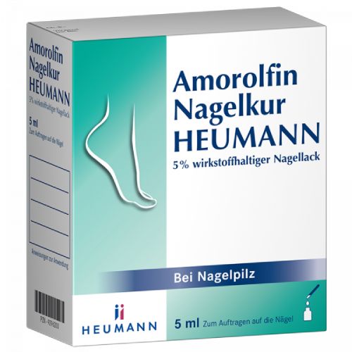 Amorolfin Heumann 5% Nagellack gegen Nagelpilz