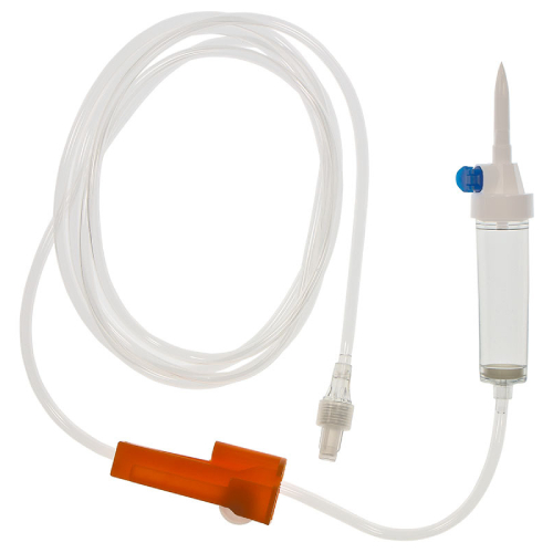 Infusionssystem für Druckinfusion ohne Rückschlagventil 180cm
